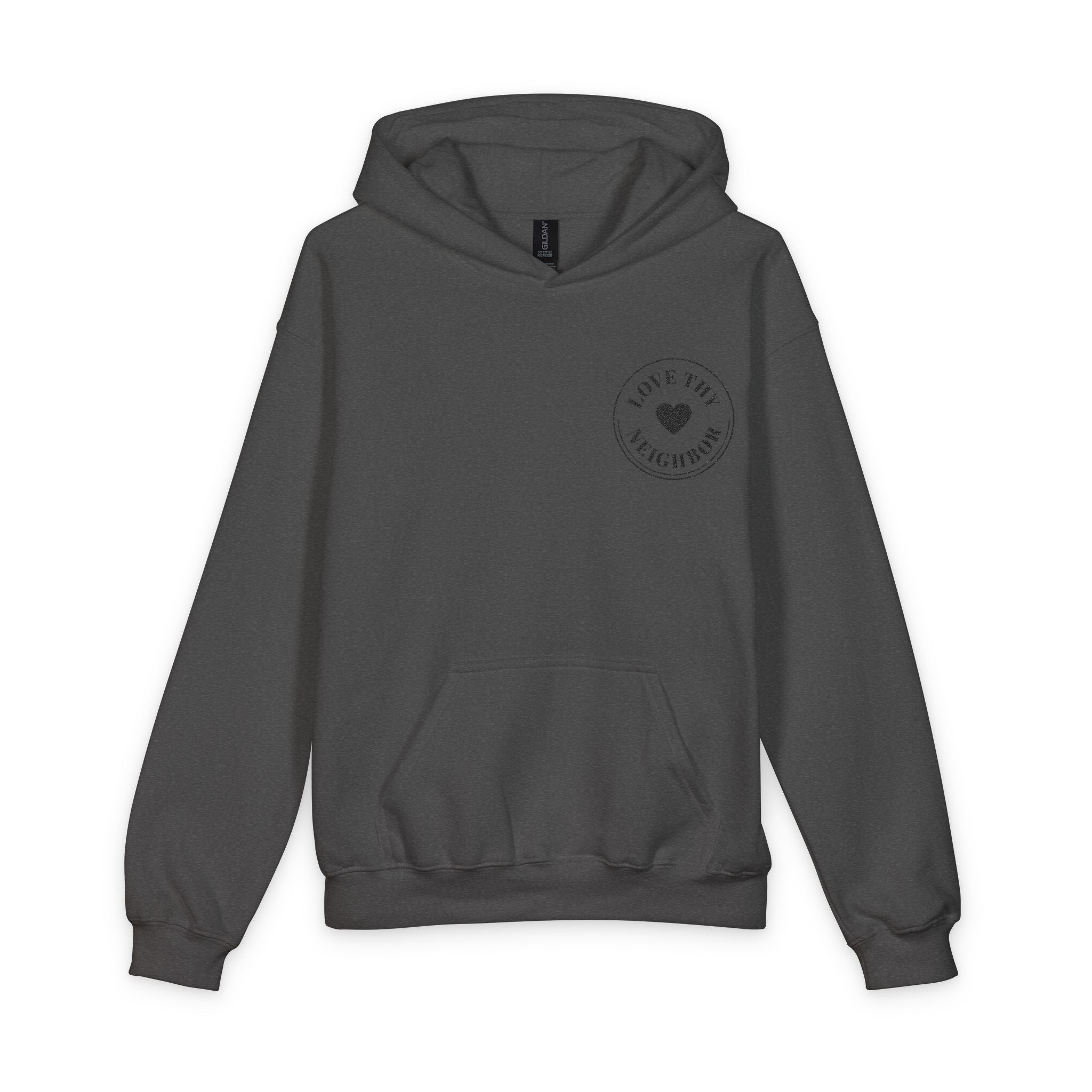 Love Tiny Friendships Youth Hoodie | Heart Logo Kids Hooded Sweatshirt | Cozy Everyday Pullover