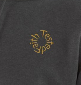 Fiery Furnace – Champion Hoodie | Angelic Light Graphic – Five-Star Faith Series