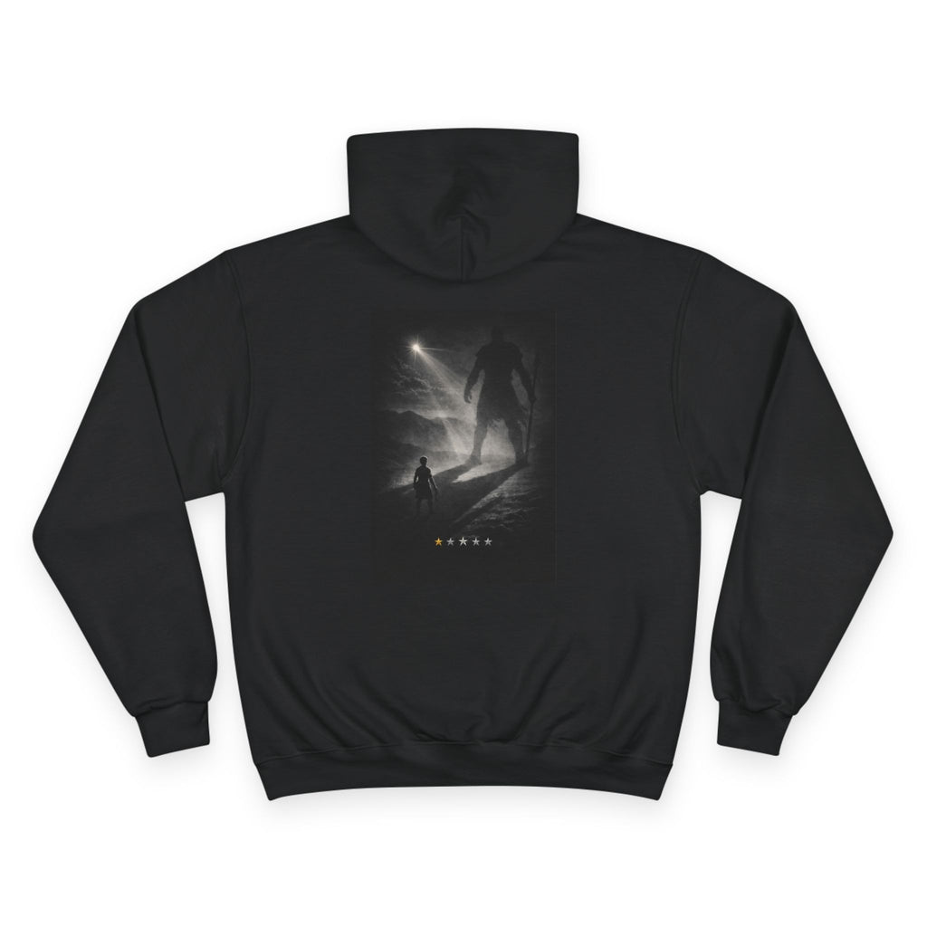 David & Goliath – Champion Hoodie | Giant Graphic – Five-Star Faith Series