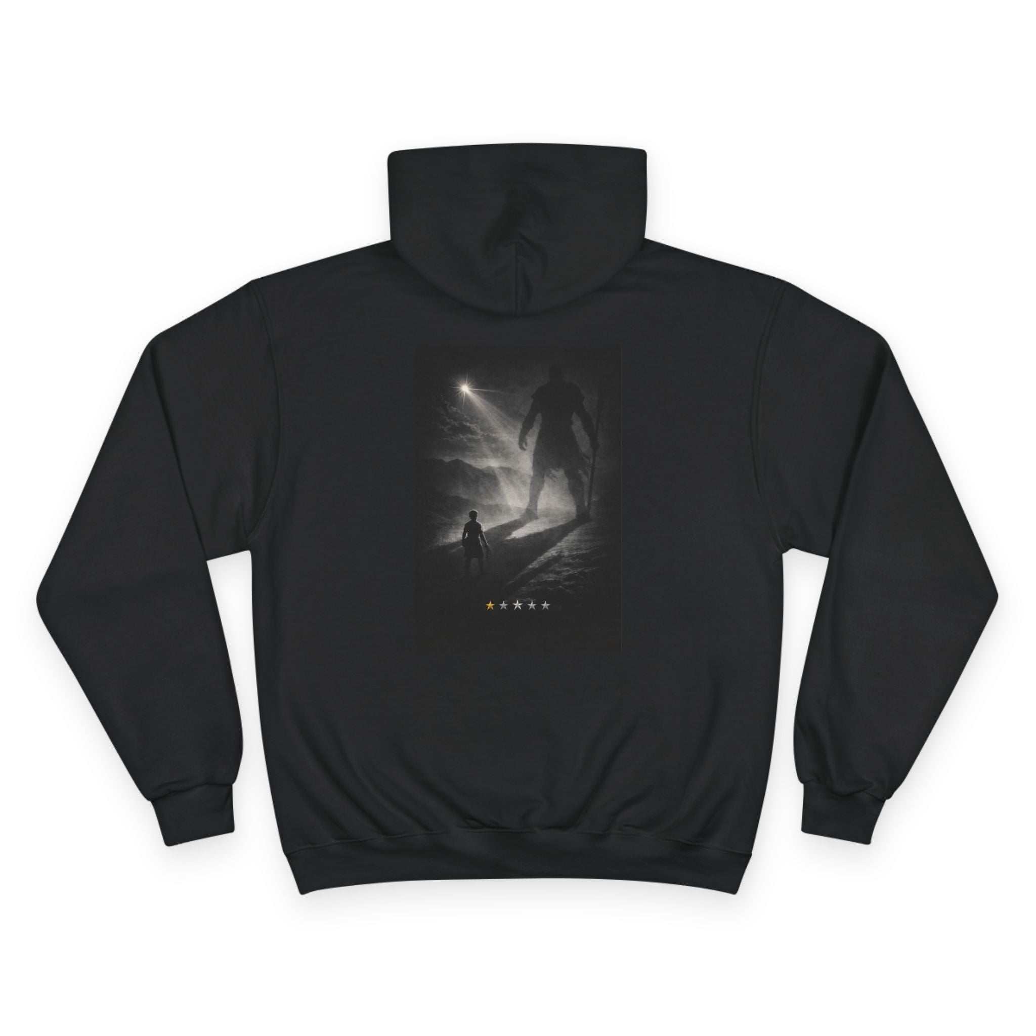 David & Goliath – Champion Hoodie | Giant Graphic – Five-Star Faith Series