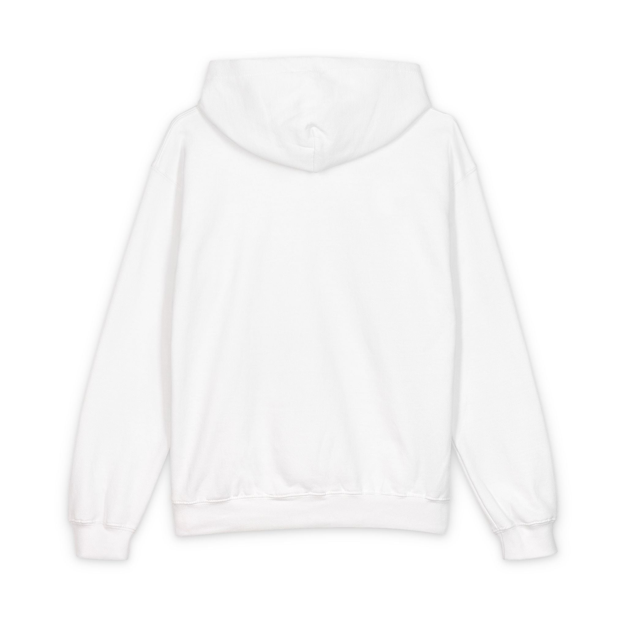 Youth Hoodie — 'Love Tiny Friendships' Heart Chest Logo