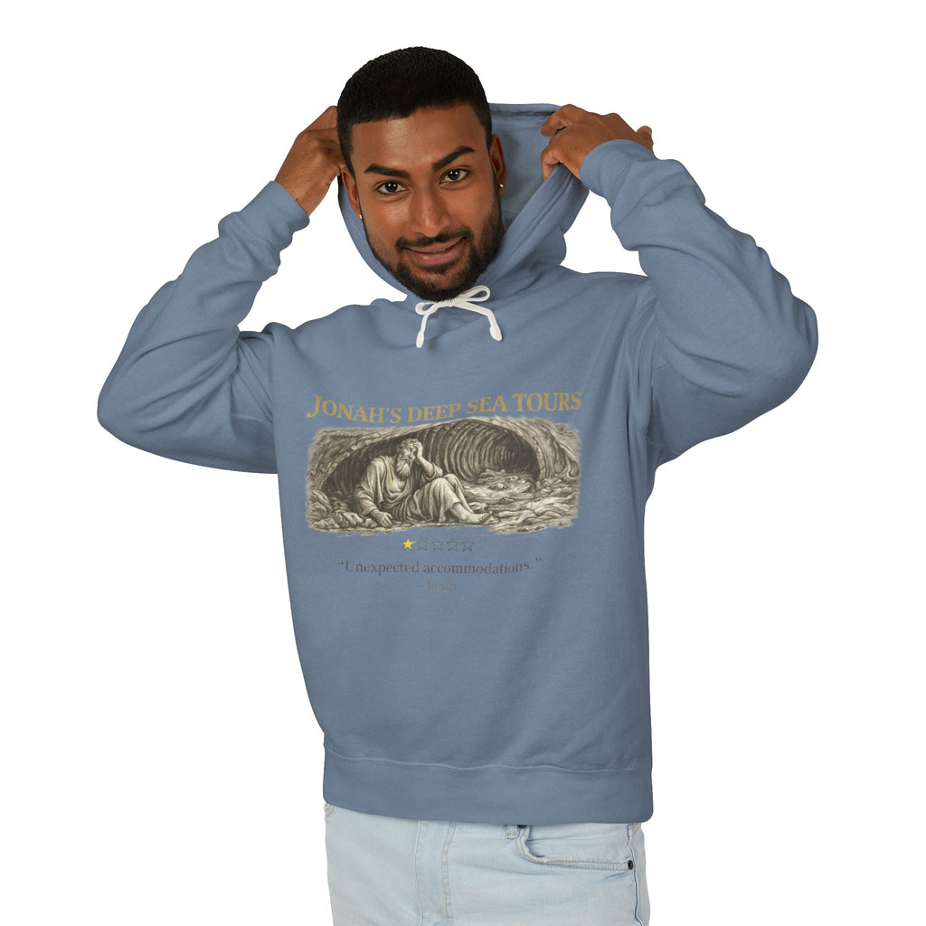 Jonah – Hoodie | “Deep Sea Tours” Vintage Nautical Graphic – Five-Star Faith Series
