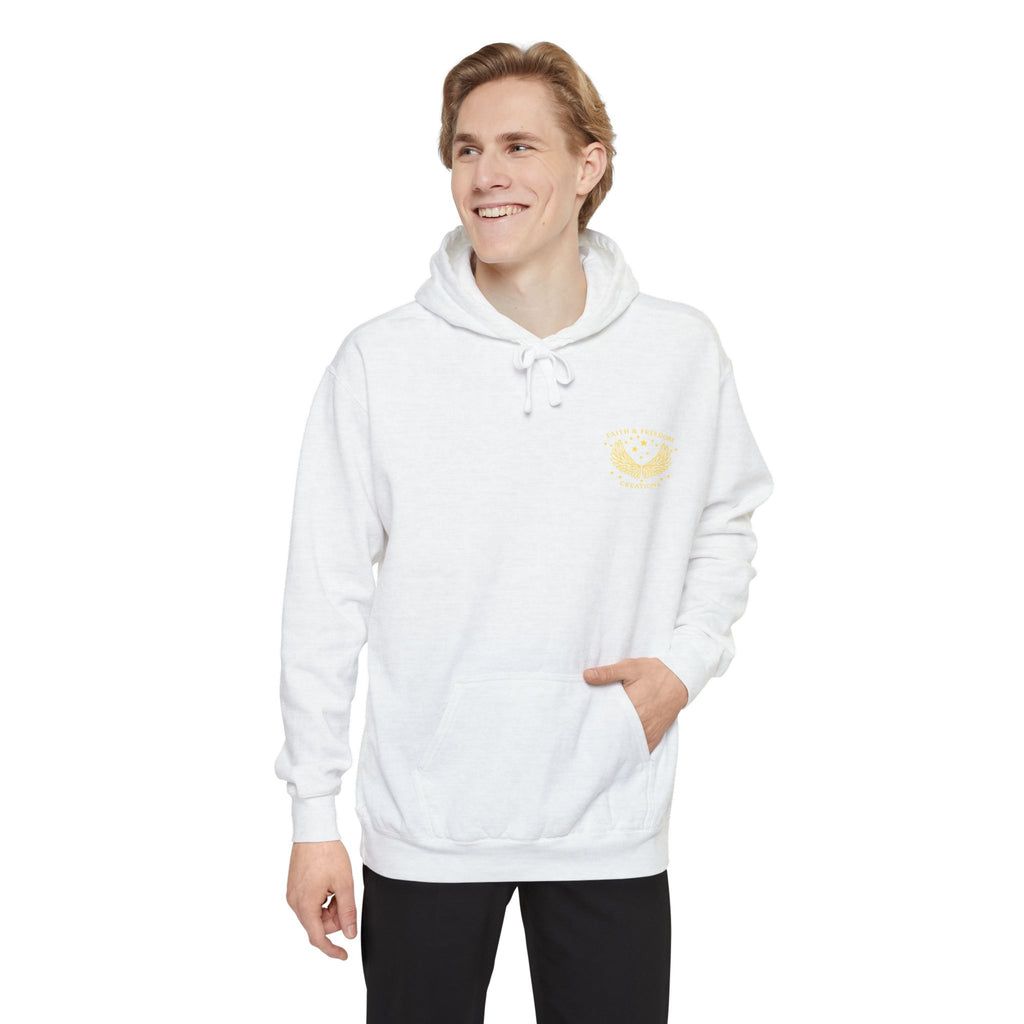 Manna Catering Co. – Hoodie | “Manna Review” Vintage Graphic – Five-Star Faith Series