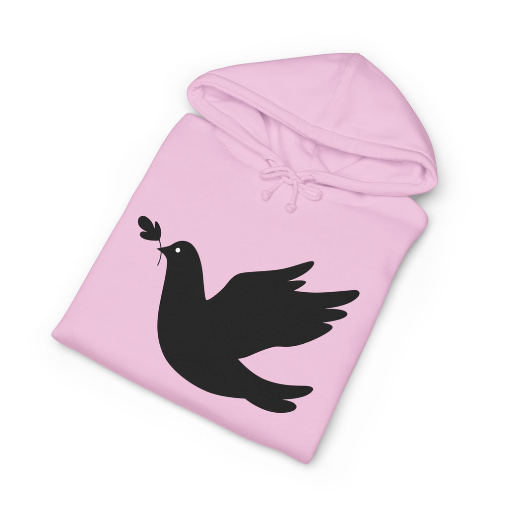 Psalm 27:1 Dove Hoodie – “The Lord is My Light & Salvation” Christian Sweatshirt | Faith Scripture Hoodie