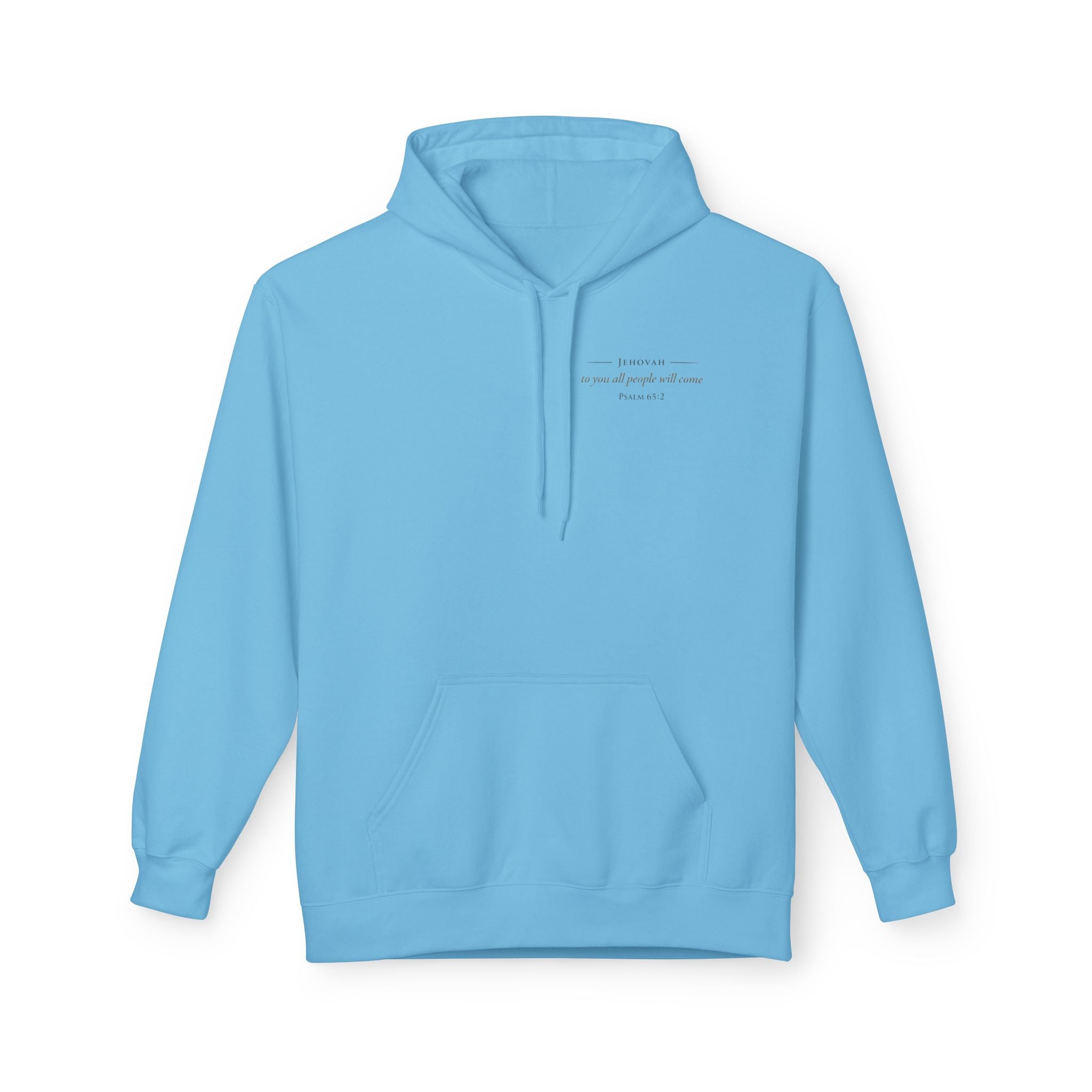 Prayer Hoodie – “O Hearer of Prayer” Psalm 65:2 Christian Pullover | Faith & Freedom Creations