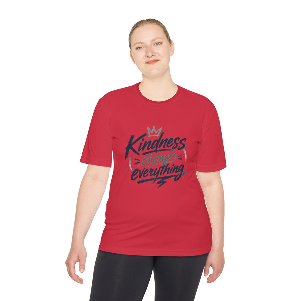 Kindness Changes Everything Tee – Inspirational Moisture-Wicking Performance Shirt