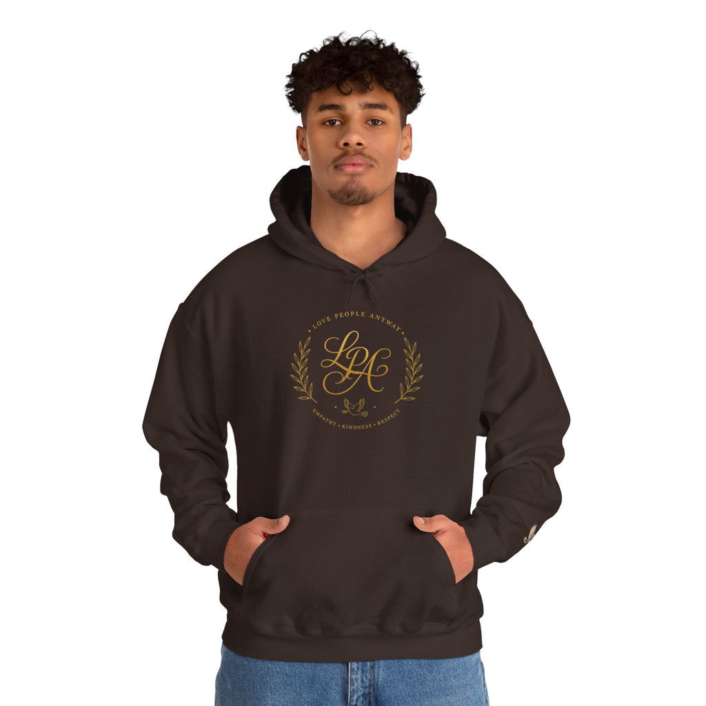 Love People Anyway Hoodie | Inspirational Christian Hooded Sweatshirt | Faith Freedom Creations
