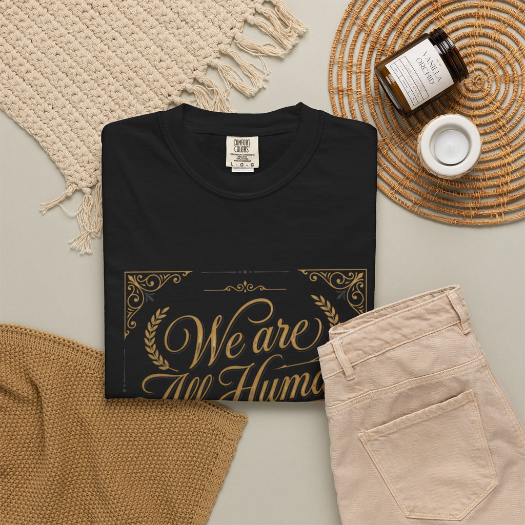 We Are All Human T-Shirt – “Choose Compassion” Inspirational Graphic Tee