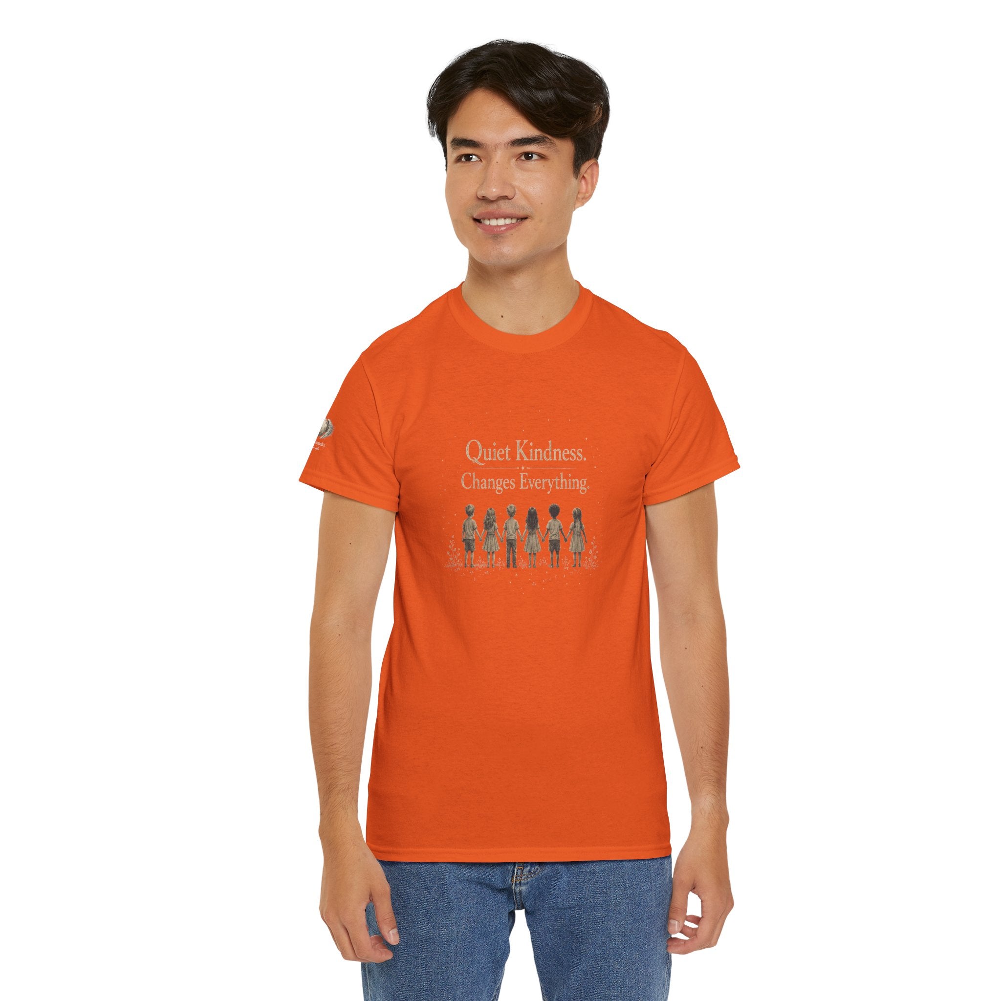Kindness Graphic Tee – “Quiet Kindness Changes Everything” Inspirational T-Shirt