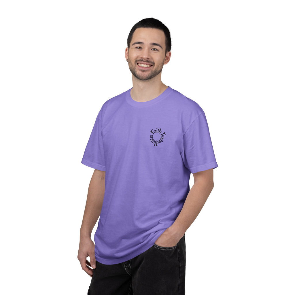 Jesus Loves You Personalized Faith T-Shirt — Custom Back Christian Graphic Tee