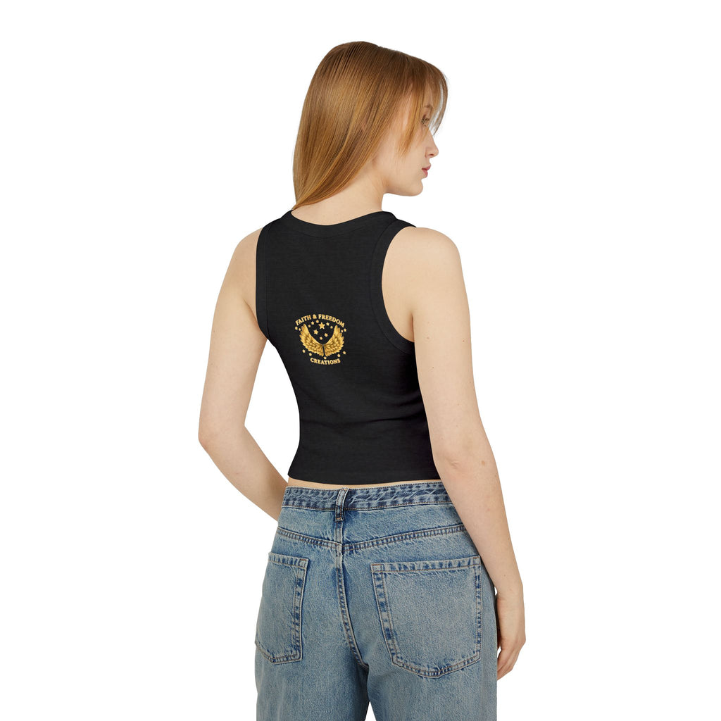 Peter – Racer Tank | “Loving Review by Jesus” 5-Star Graphic – Five-Star Faith Series