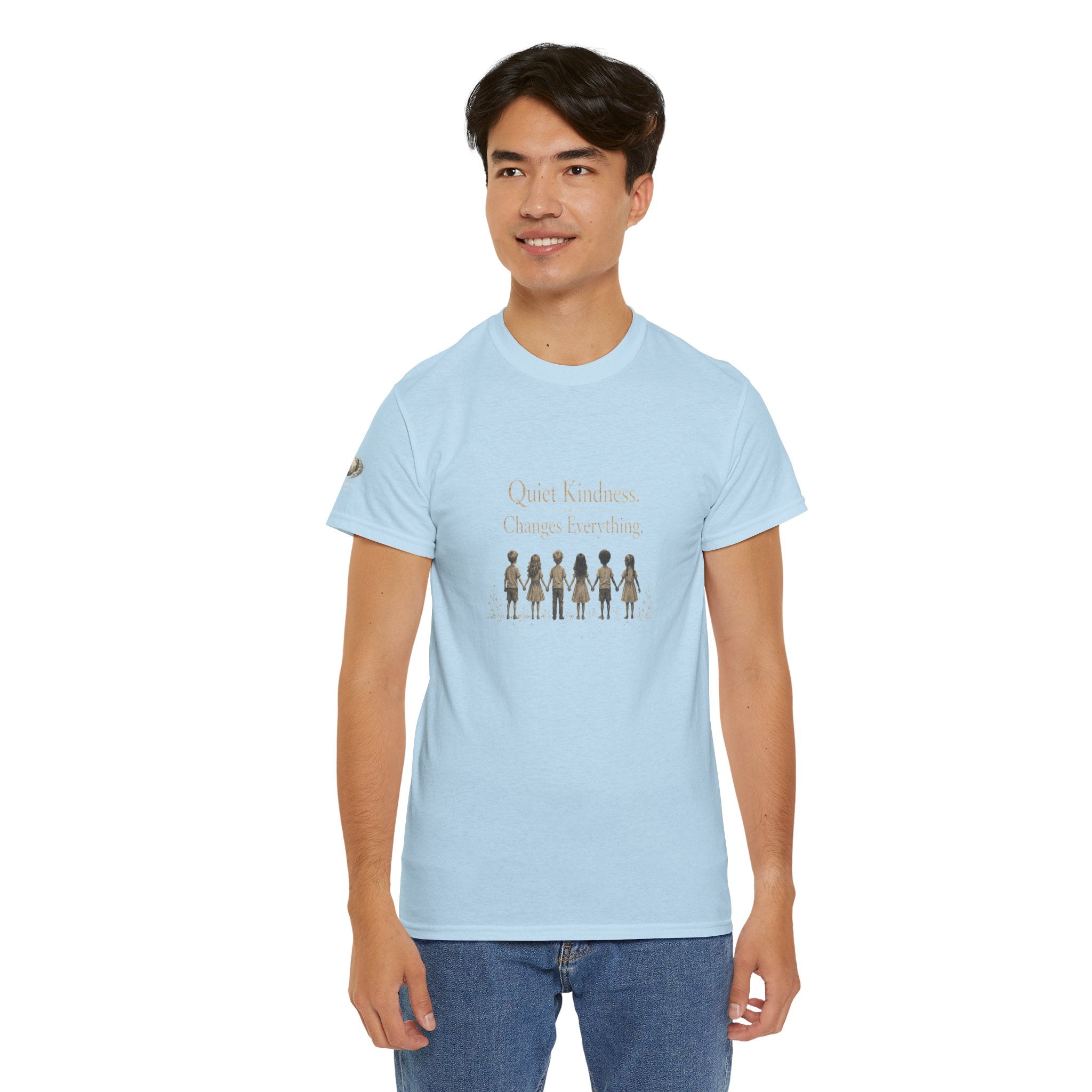 Kindness Graphic Tee – “Quiet Kindness Changes Everything” Inspirational T-Shirt