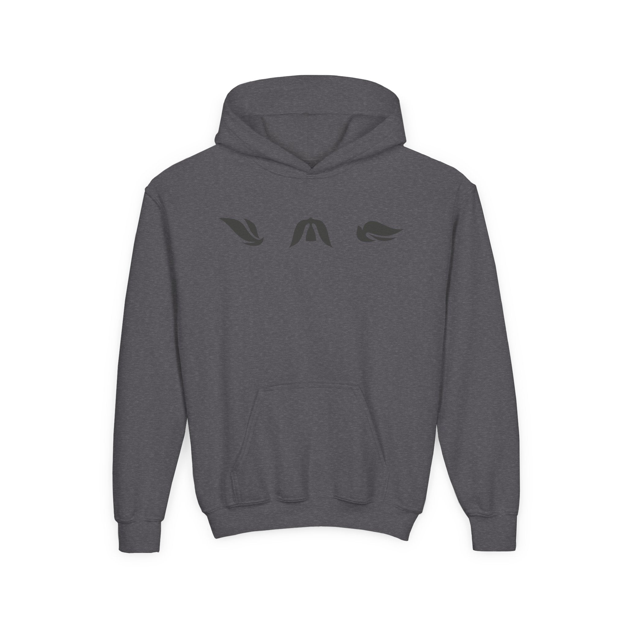 Youth “The Lord is My Light & Salvation” Hoodie – Psalm 27 Christian Kids Sweatshirt