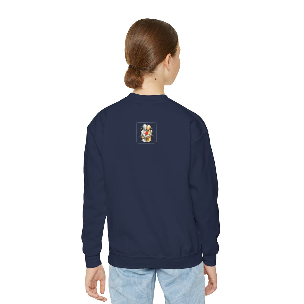 Kindness Changes Everything Youth Crewneck Sweatshirt – Inspirational Kids Pullove