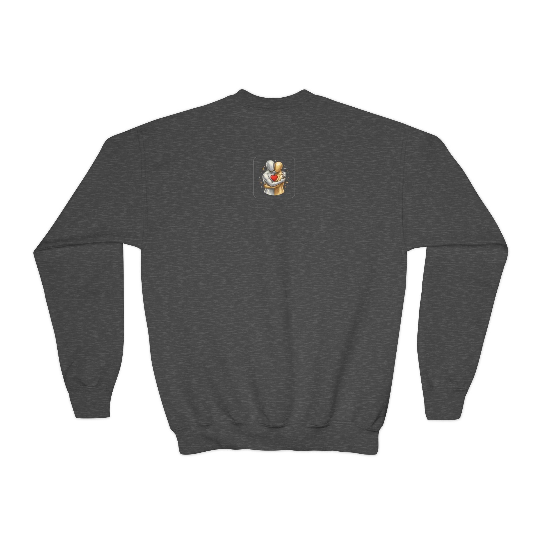 Kindness Changes Everything Youth Crewneck Sweatshirt – Inspirational Kids Pullove