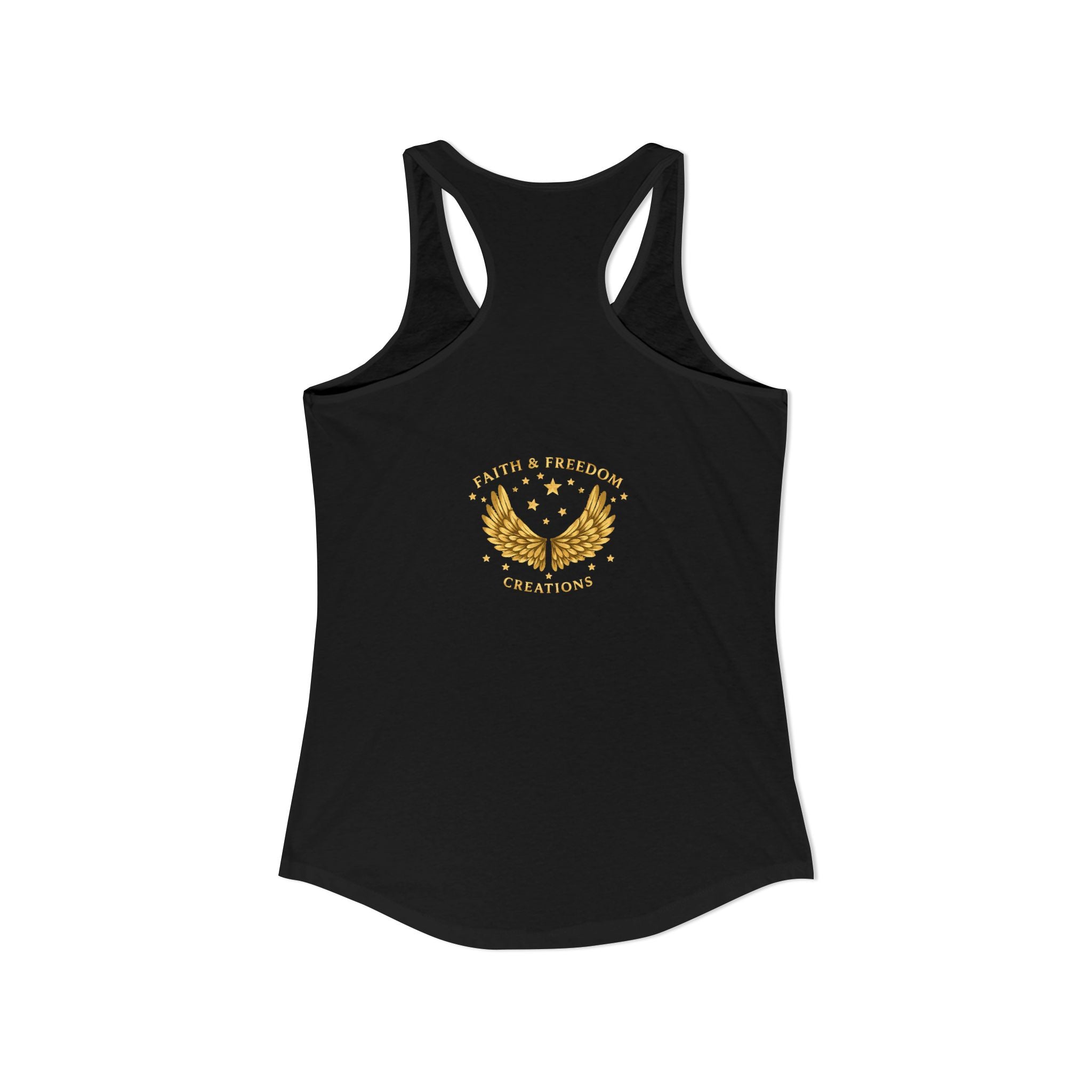 Cherish Loyalty – Women’s Racerback Tank | Inspirational Faith Graphic