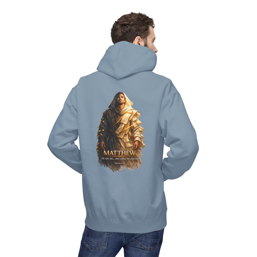Matthew Gospel Hoodie | Inspirational Christian Faith Hoodie | Scripture Inspired Pullover