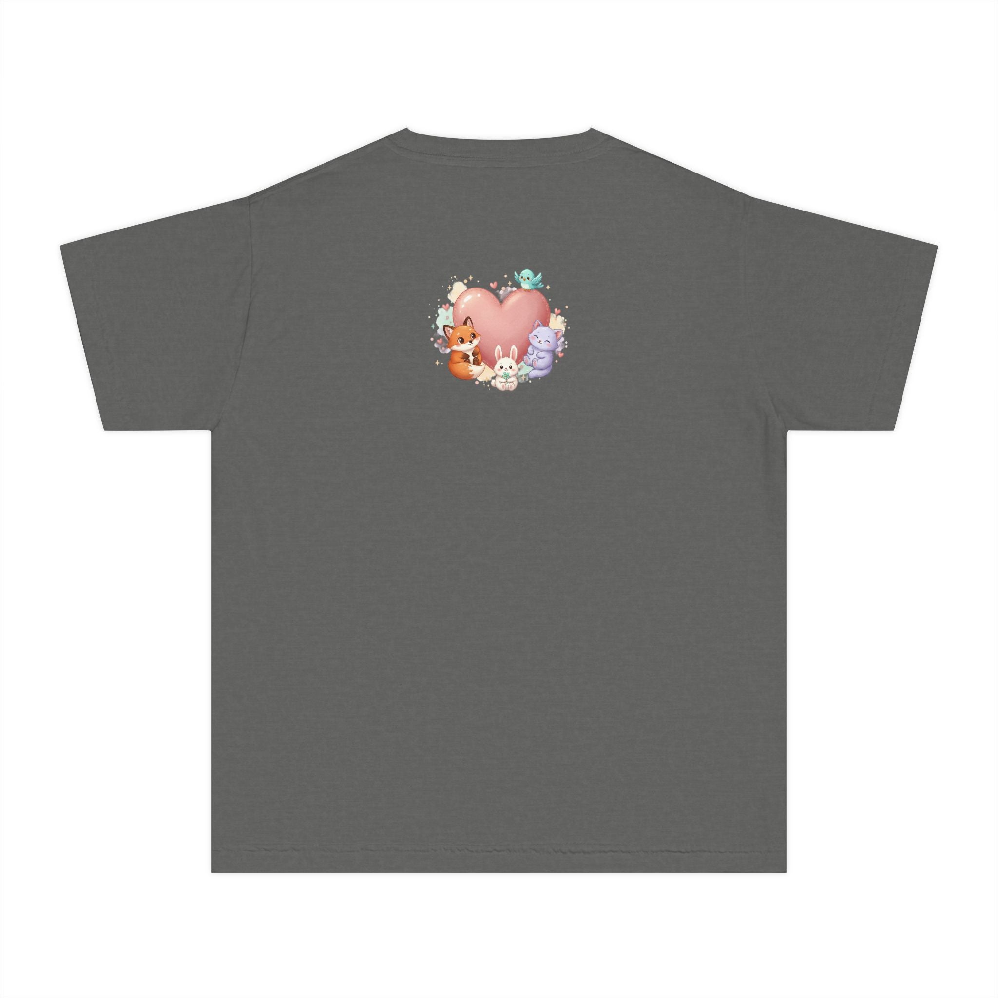 Youth Kindness Changes Everything Tee | Cute Elephant Kids Shirt | Inspirational Children’s Graphic T-Shirt