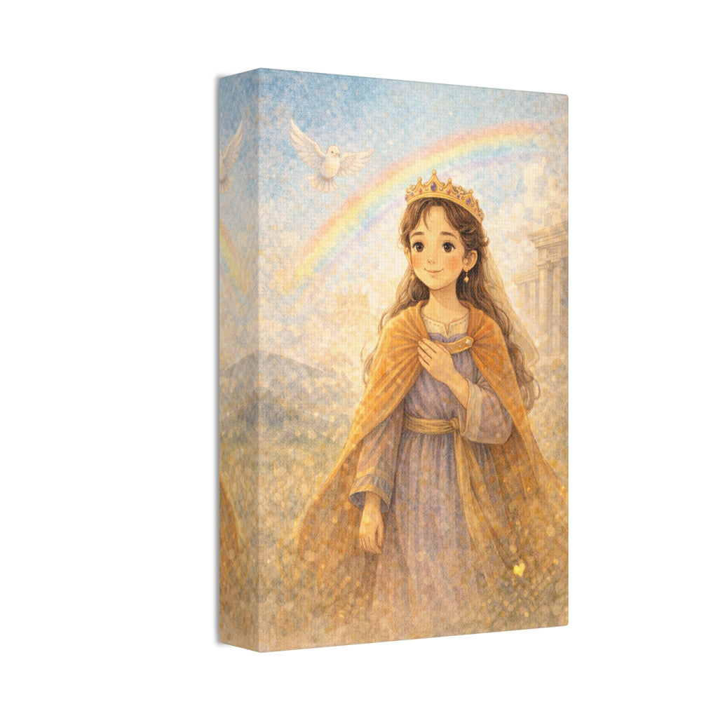For Such a Time as This Canvas — Queen Esther (Esther 4:14)