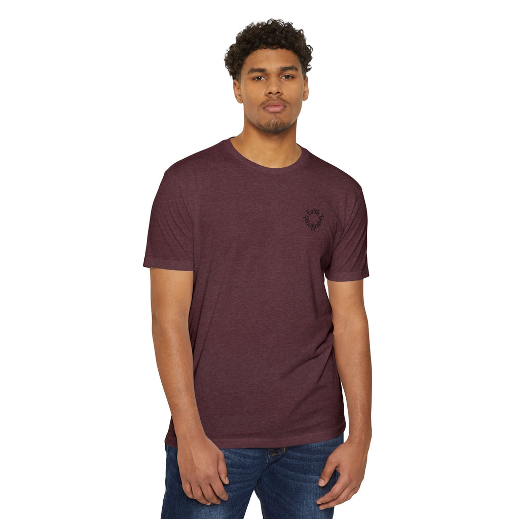Jonah – Back Print T-Shirt | Atmospheric Deep Sea Graphic – Five-Star Faith Series