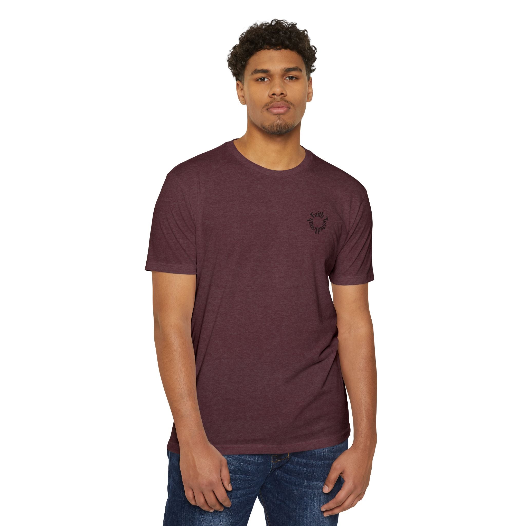 Jonah – Back Print T-Shirt | Atmospheric Deep Sea Graphic – Five-Star Faith Series