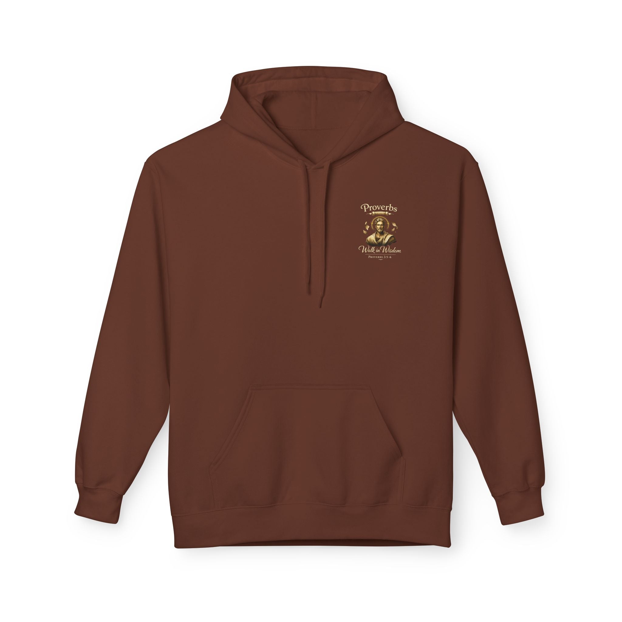 Proverbs “Trust in the Lord” Hoodie – Christian Scripture Pullover | Proverbs 3:5 Faith Sweatshirt