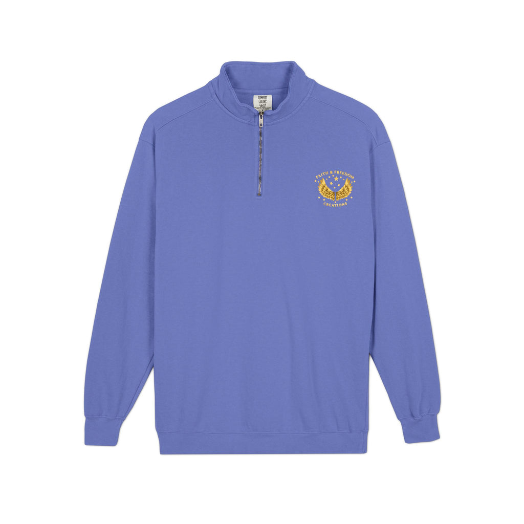 Noah – Quarter-Zip Sweatshirt | “No Room Service — Lots of Rain” Review – Five-Star Faith Series