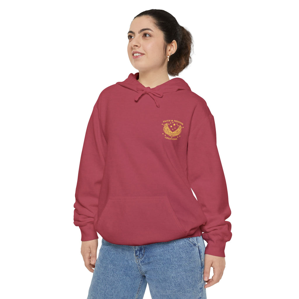 Manna Catering Co. – Hoodie | “Manna Review” Vintage Graphic – Five-Star Faith Series