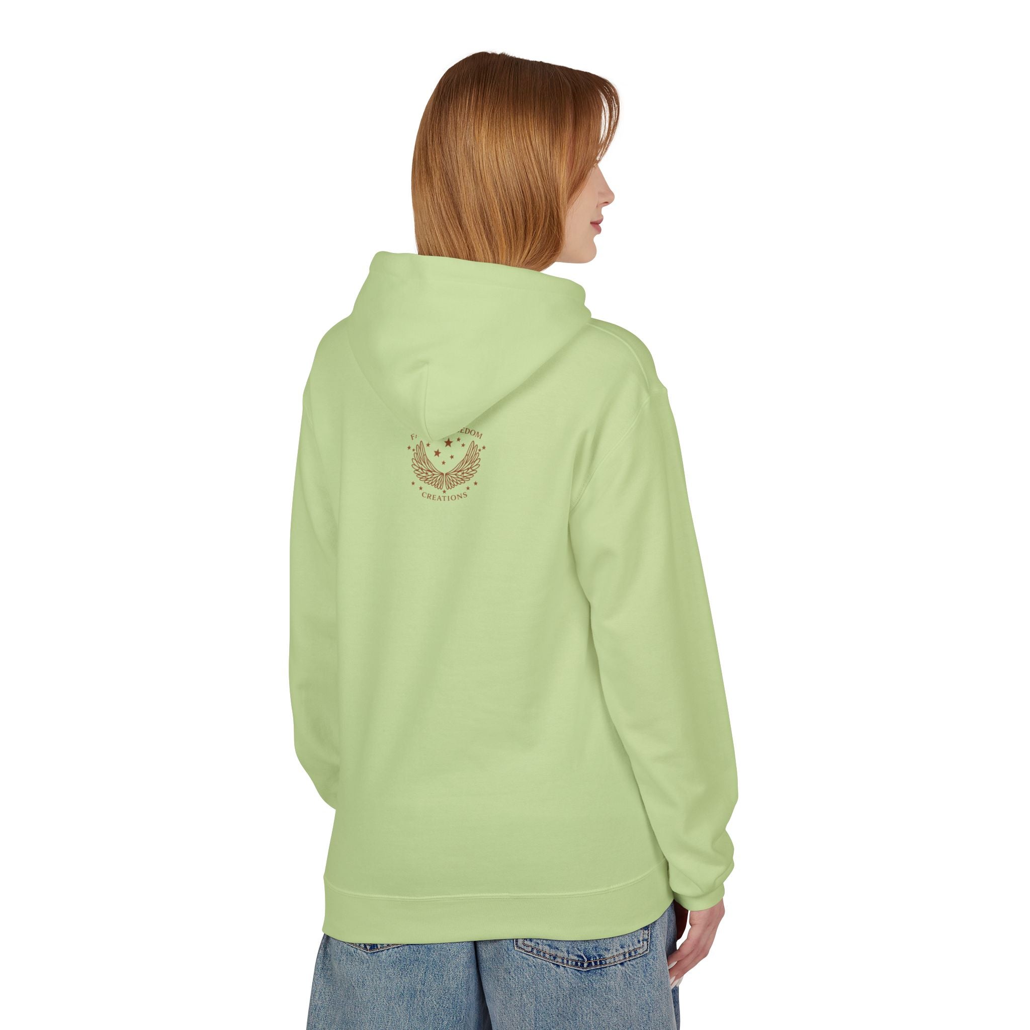 "John, the Beloved' review, by Jesus"-Unisex Midweight Softstyle Fleece Hoodie