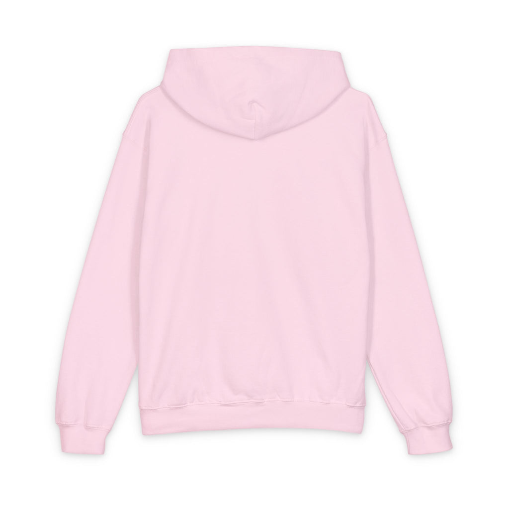 Youth Hoodie — 'Love Tiny Friendships' Heart Chest Logo