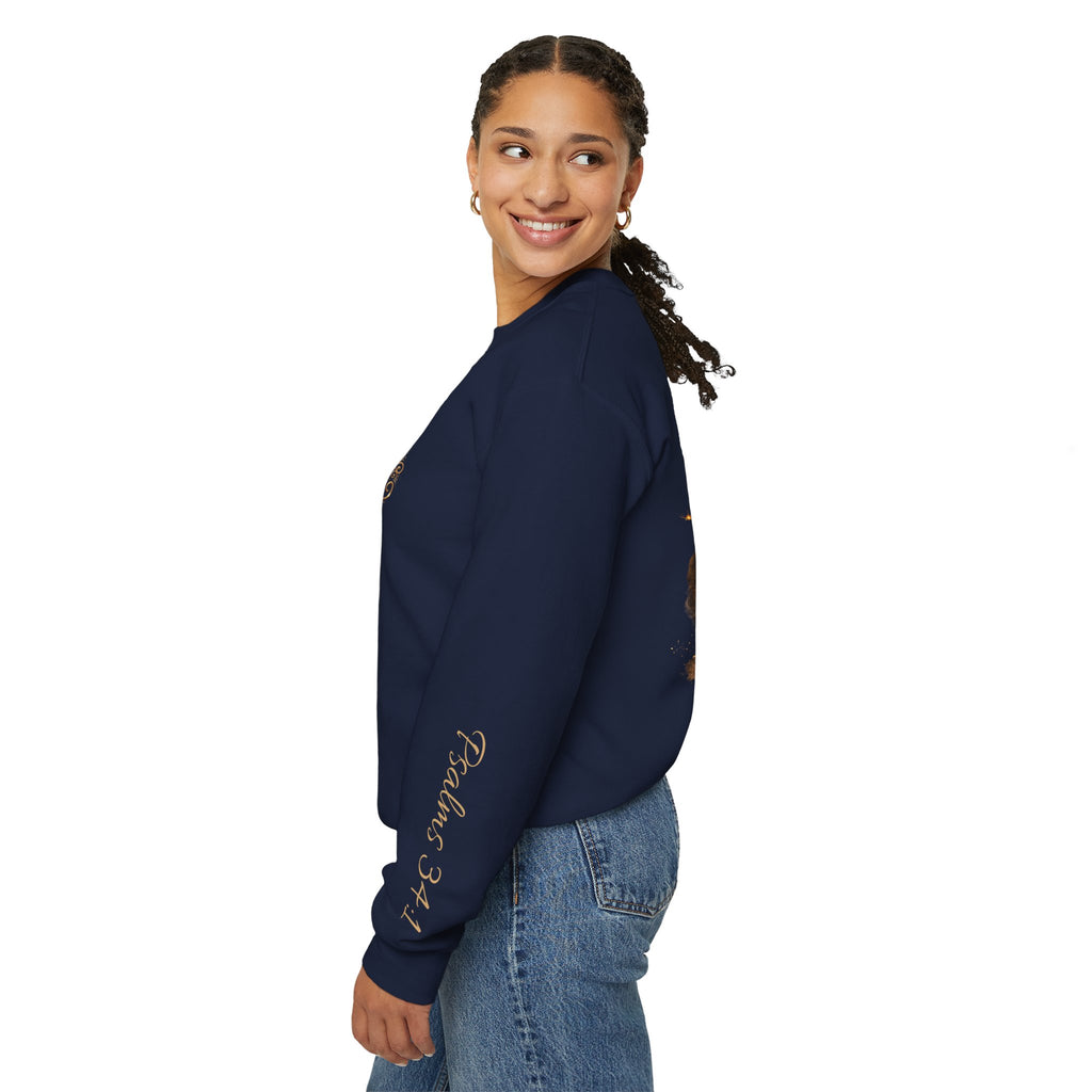 Praise Psalm 150 Sweatshirt | Christian Faith Crewneck Pullover | Inspirational Worship Apparel