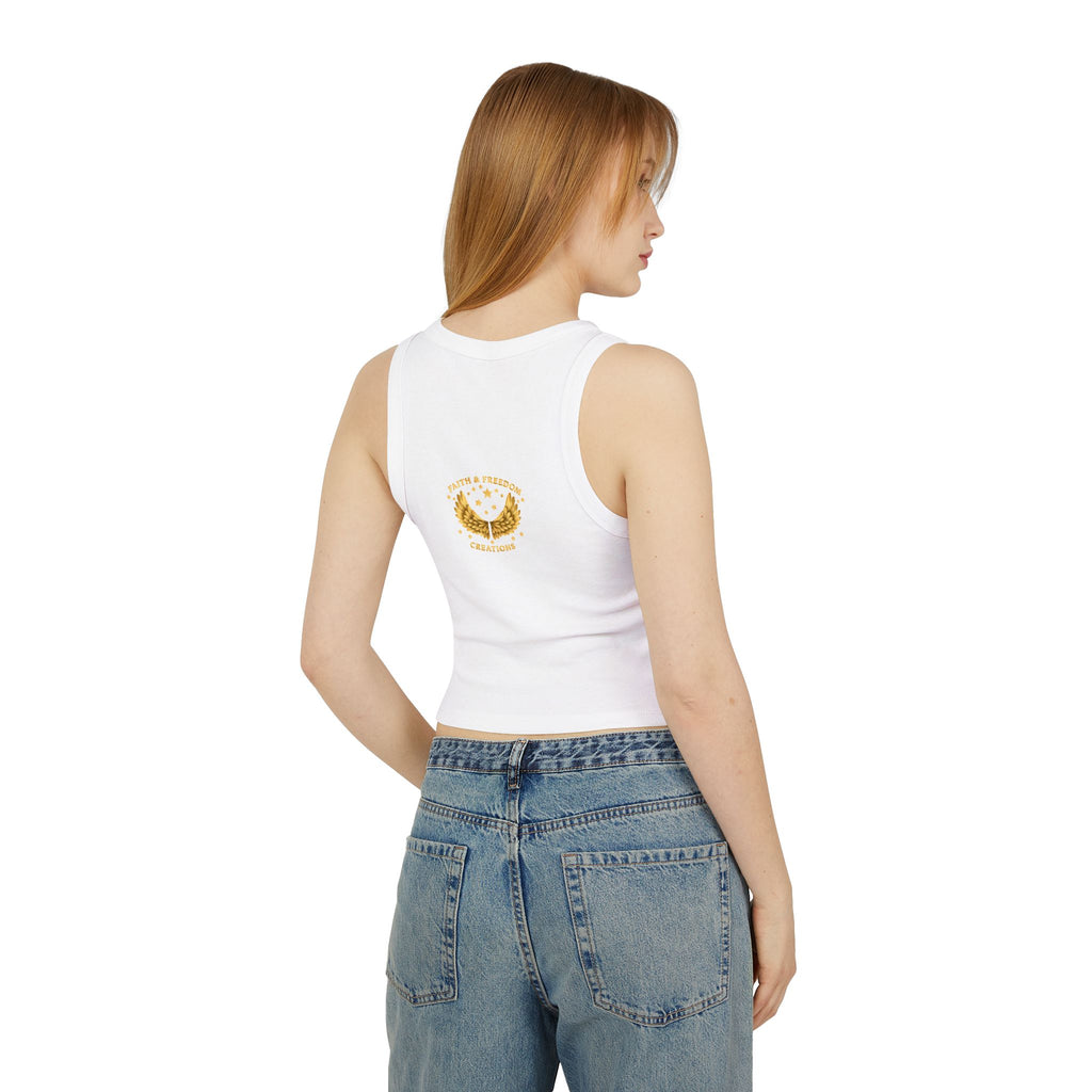 Peter – Racer Tank | “Loving Review by Jesus” 5-Star Graphic – Five-Star Faith Series