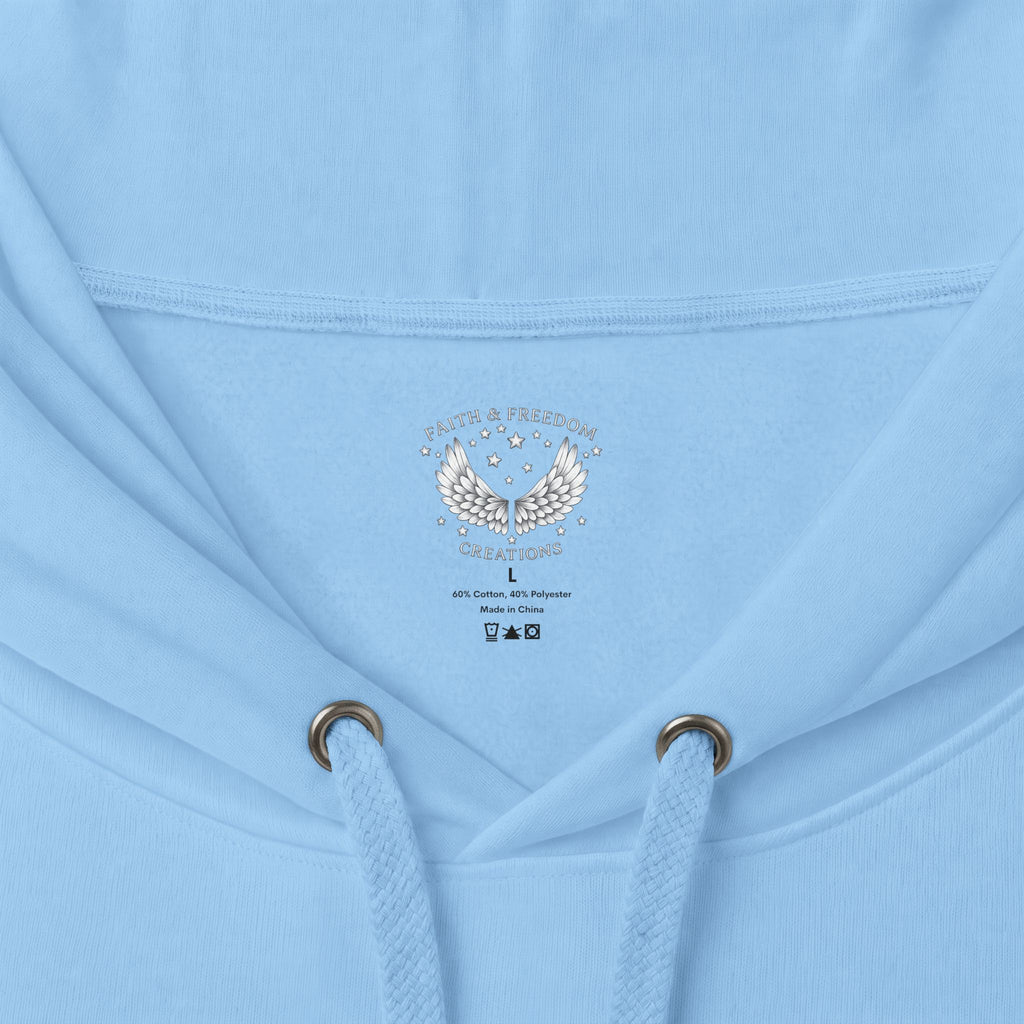 Kindness Changes Everything Heavyweight Hoodie | Vintage Patch Christian Hoodie | Inspirational Fleece Sweatshirt