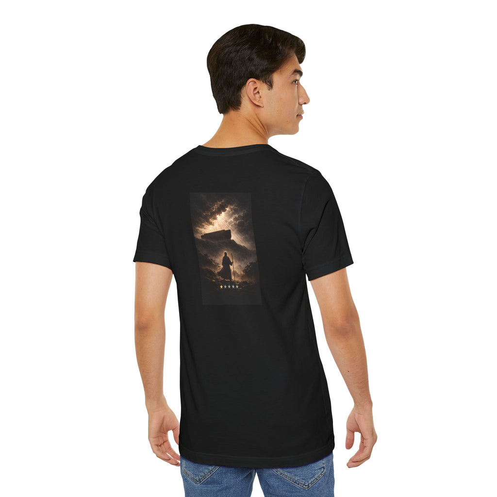 Noah Tested Crew Neck T-Shirt – Vintage Christian Faith Graphic Tee | Bible Hero Apparel