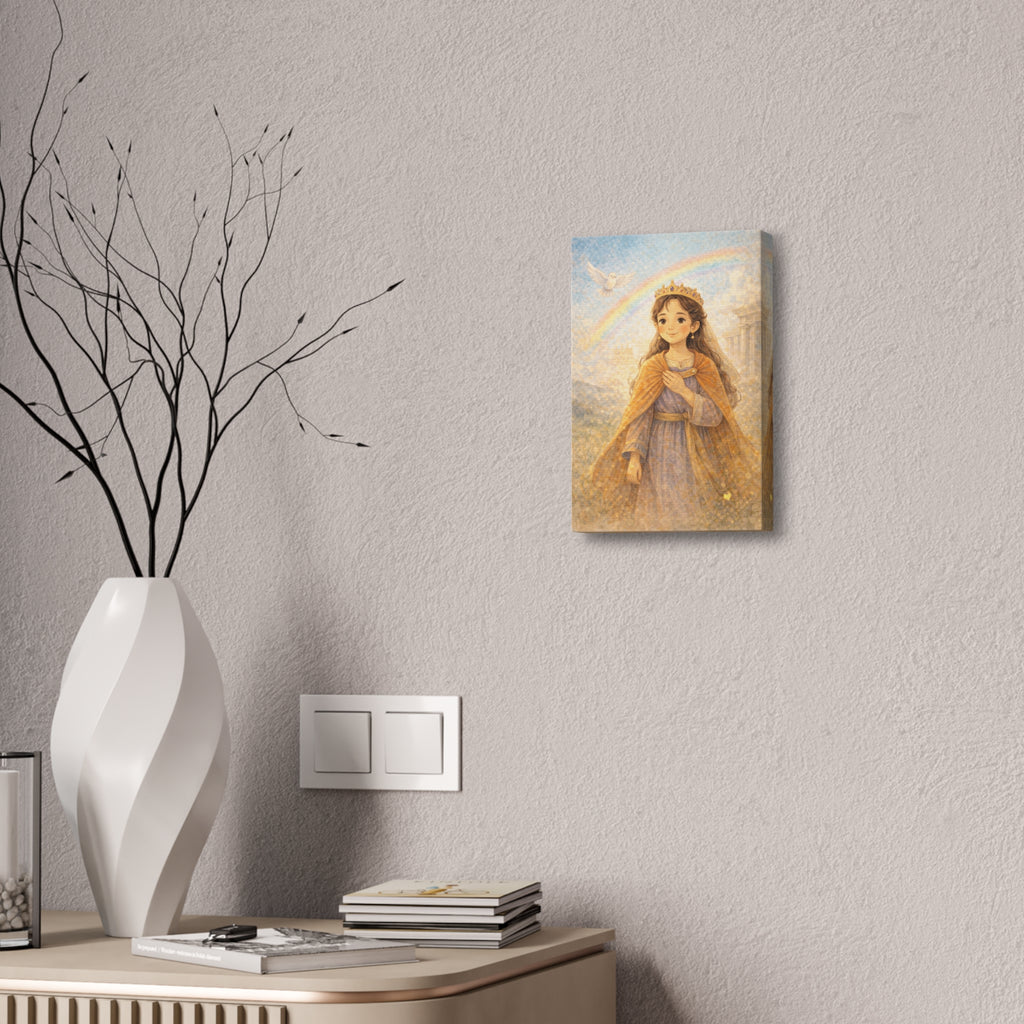 For Such a Time as This Canvas — Queen Esther (Esther 4:14)