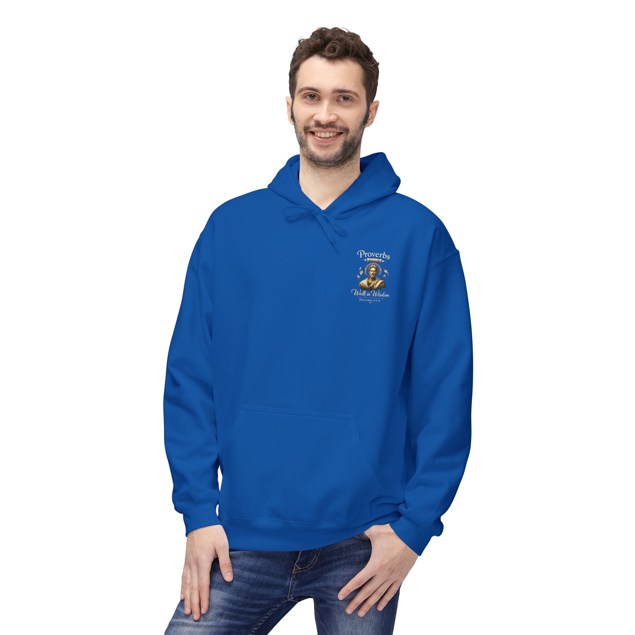 Proverbs “Trust in the Lord” Hoodie – Christian Scripture Pullover | Proverbs 3:5 Faith Sweatshirt