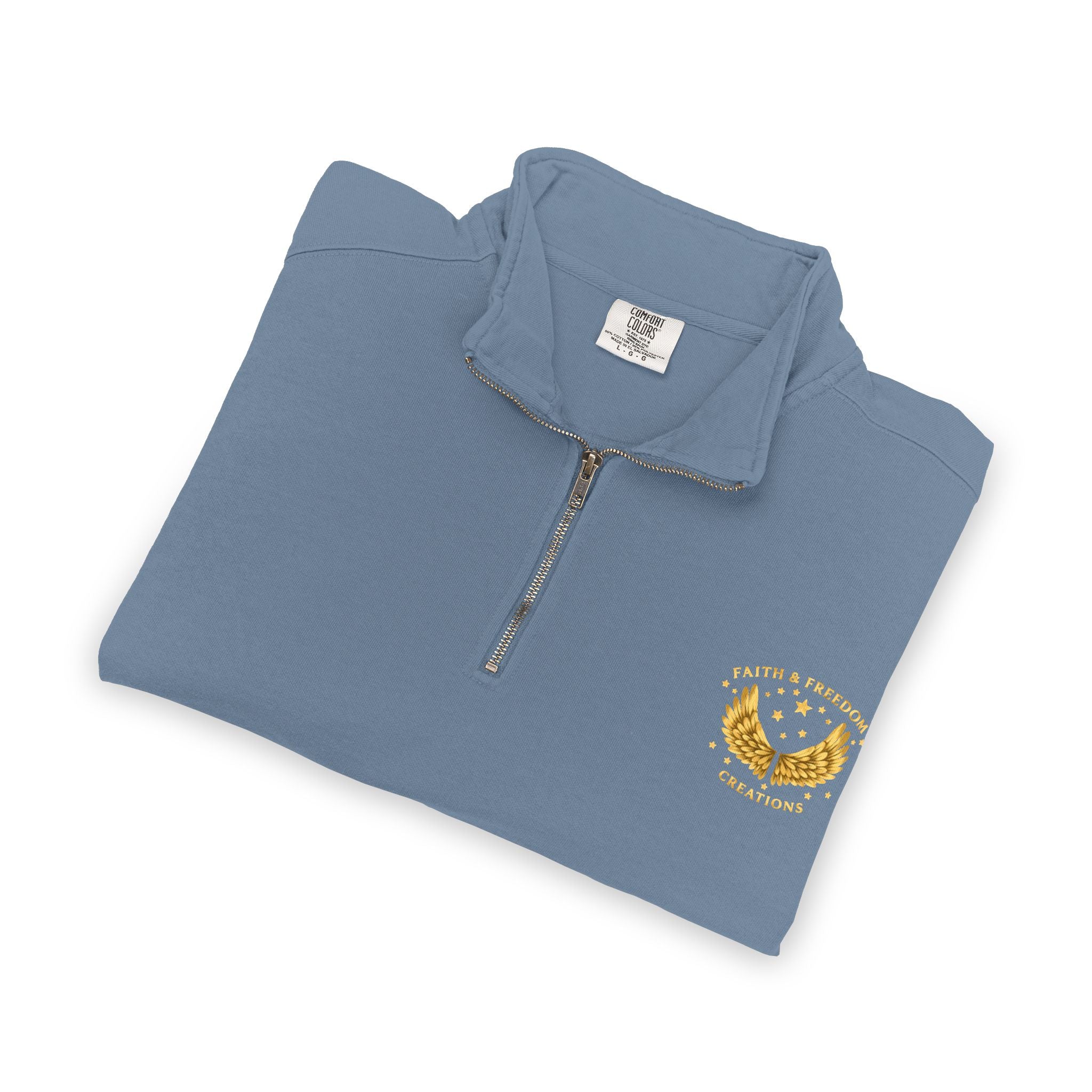 Noah – Quarter-Zip Sweatshirt | “No Room Service — Lots of Rain” Review – Five-Star Faith Series