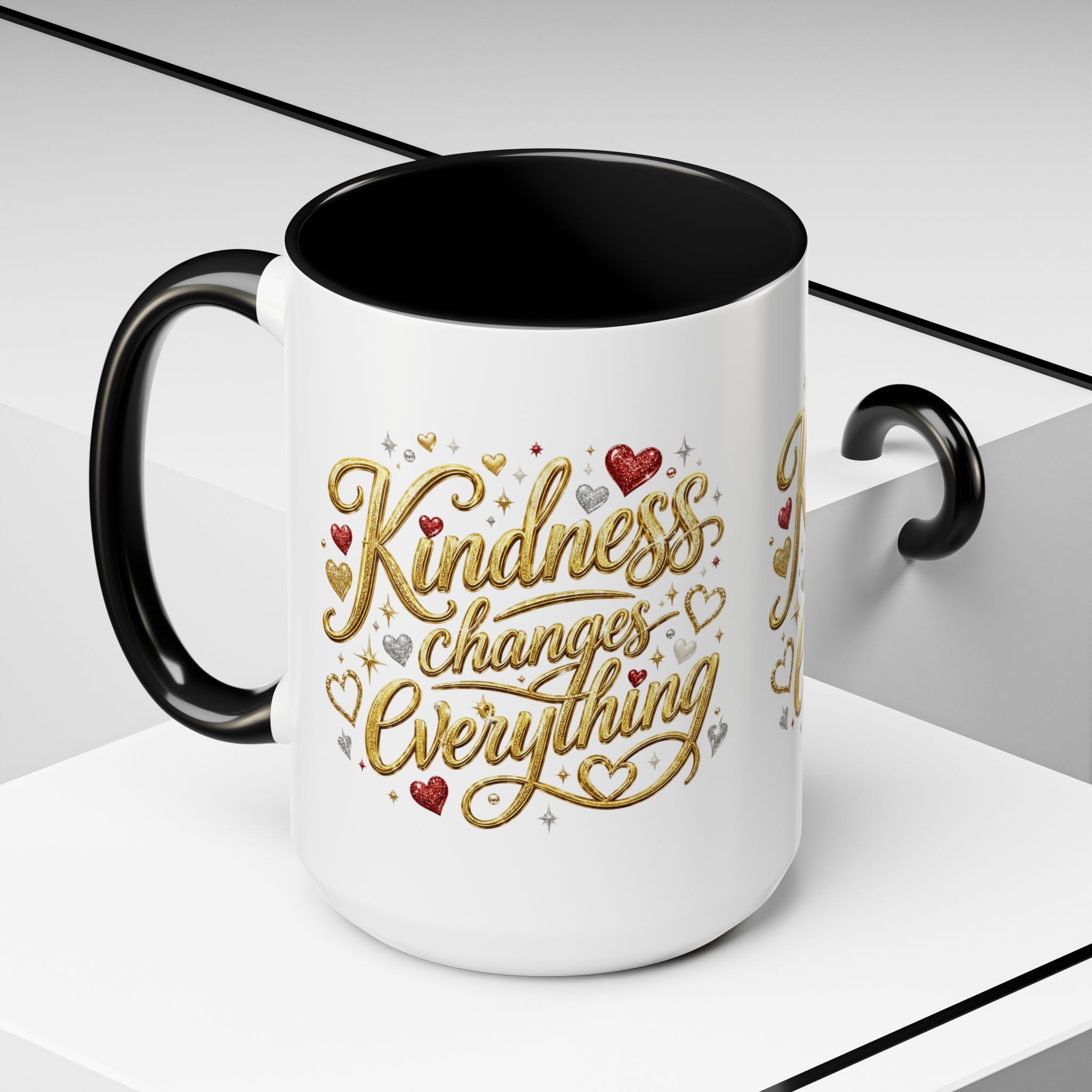 Kindness Changes Everything Coffee Mug | Inspirational Kindness Mug | Faith Freedom Creations