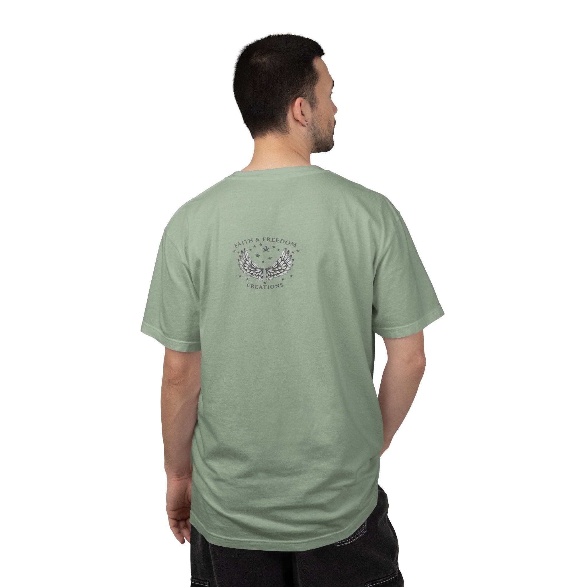 Abraham – Vintage T-Shirt | “I Trusted the Promise” Graphic – Five-Star Faith Series