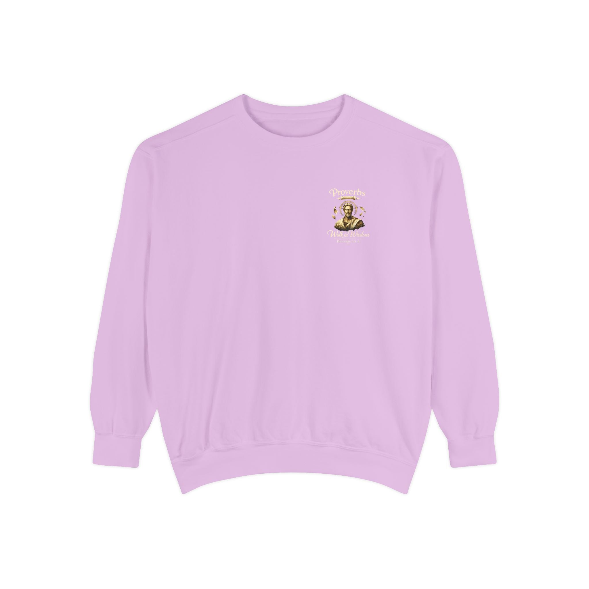 Proverbs Scripture Sweatshirt | Biblical Quote Christian Pullover | Inspirational Faith Crewneck