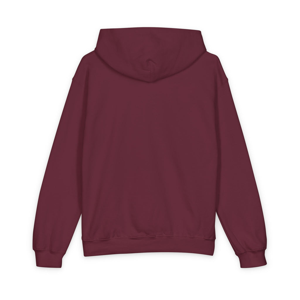 Youth Hoodie — 'Love Tiny Friendships' Heart Chest Logo