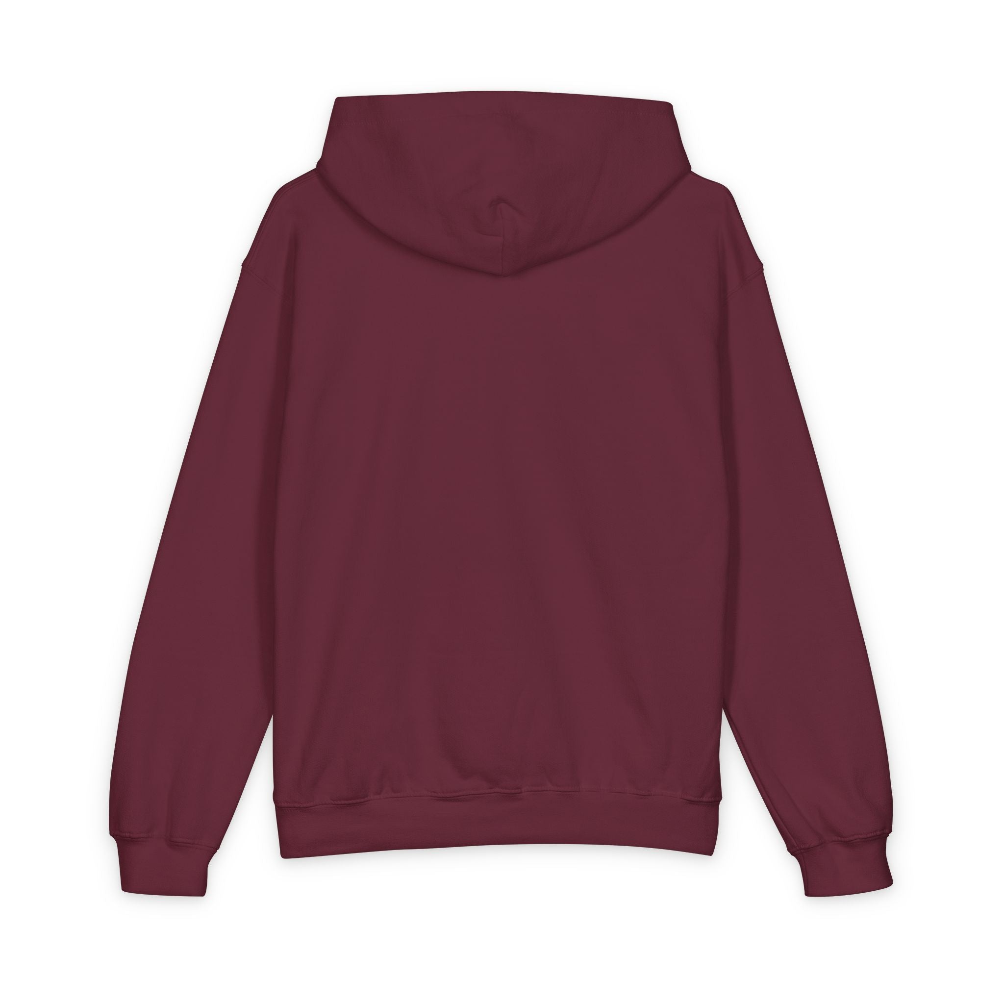 Youth Hoodie — 'Love Tiny Friendships' Heart Chest Logo