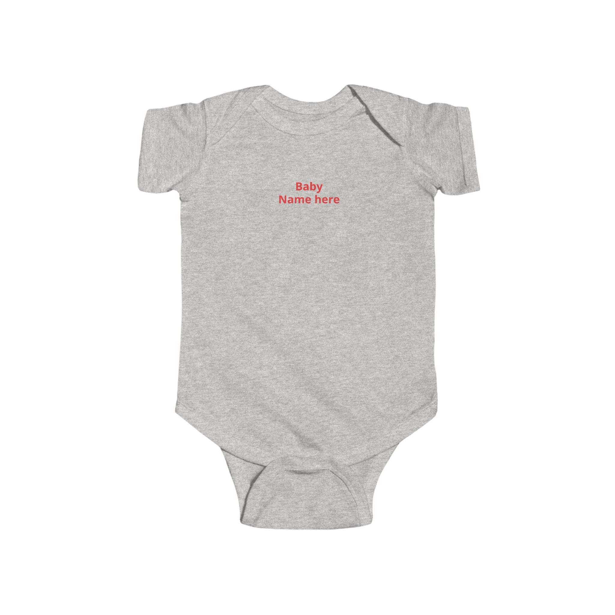 Jesus Loves Me Heart Infant Bodysuit – Christian Baby Onesie | Faith Inspired Baby Clothing