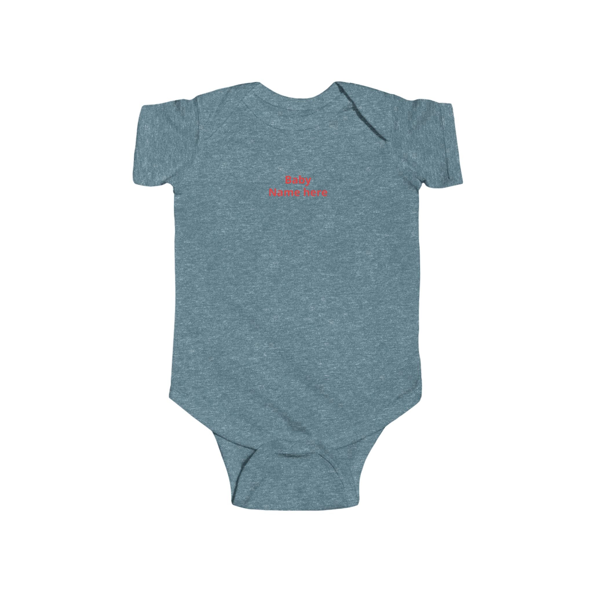 Jesus Loves Me Heart Infant Bodysuit – Christian Baby Onesie | Faith Inspired Baby Clothing
