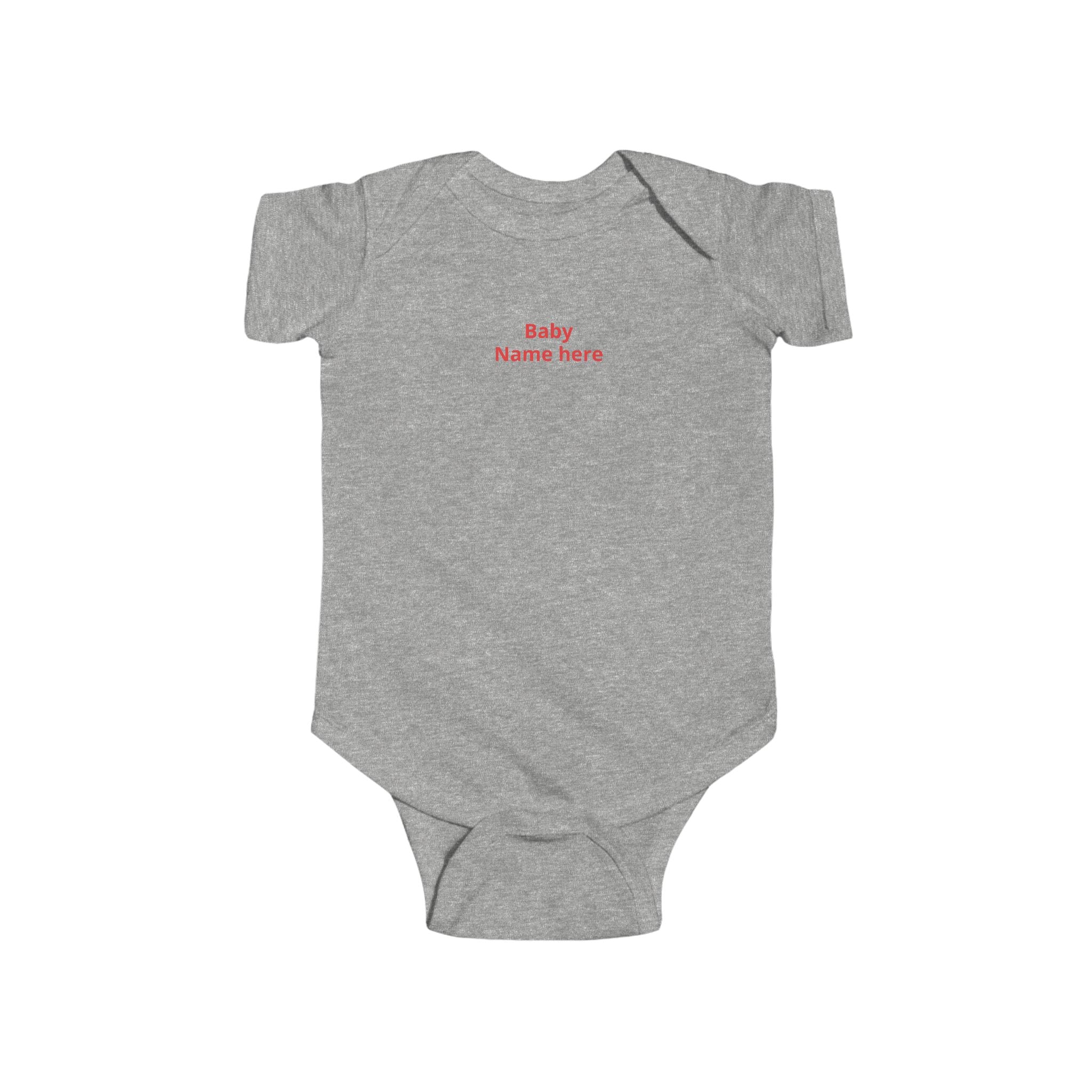 Jesus Loves Me Heart Infant Bodysuit – Christian Baby Onesie | Faith Inspired Baby Clothing