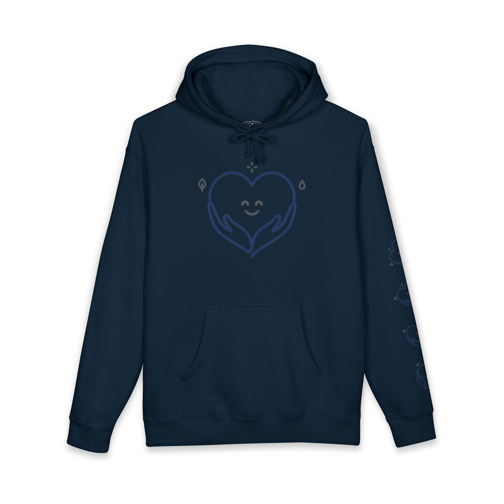 Kindness Changes Everything Hoodie – Heart Hands Graphic Inspirational Pullover