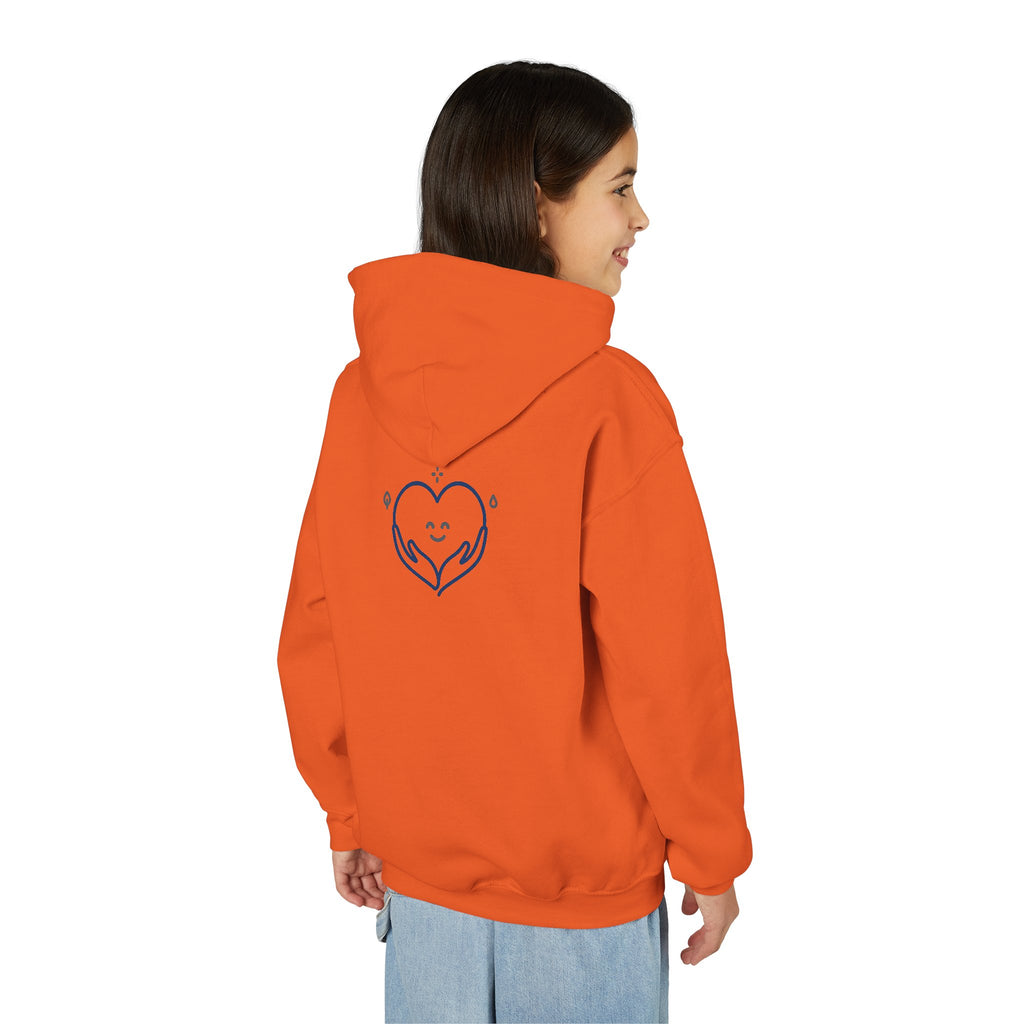 Youth Hoodie – “Kindness Changes Everything” Inspirational Kids Pullover