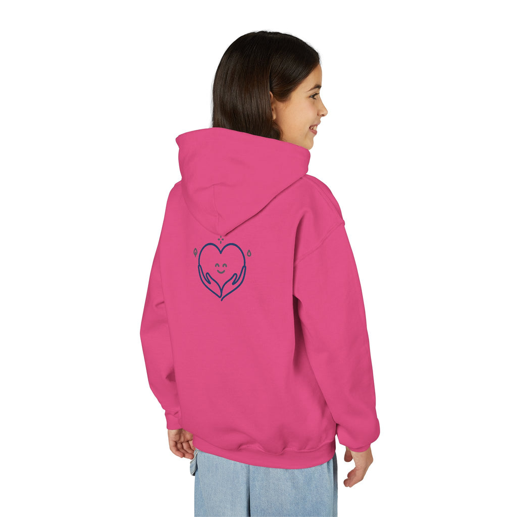 Youth Hoodie – “Kindness Changes Everything” Inspirational Kids Pullover