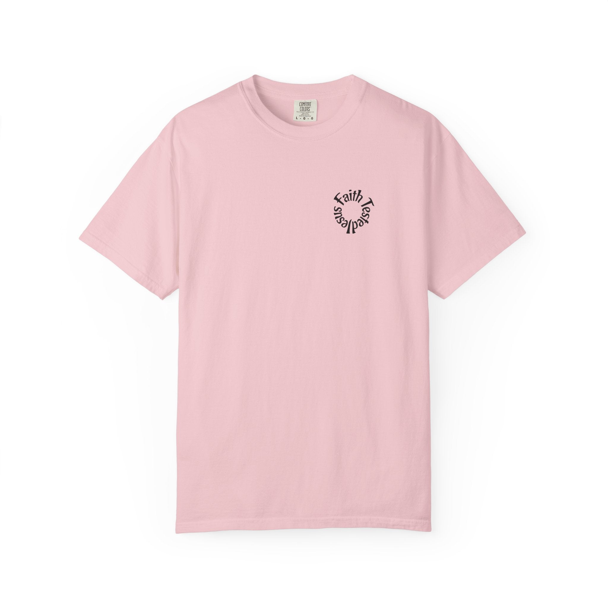 Jesus Loves You Personalized Faith T-Shirt — Custom Back Christian Graphic Tee
