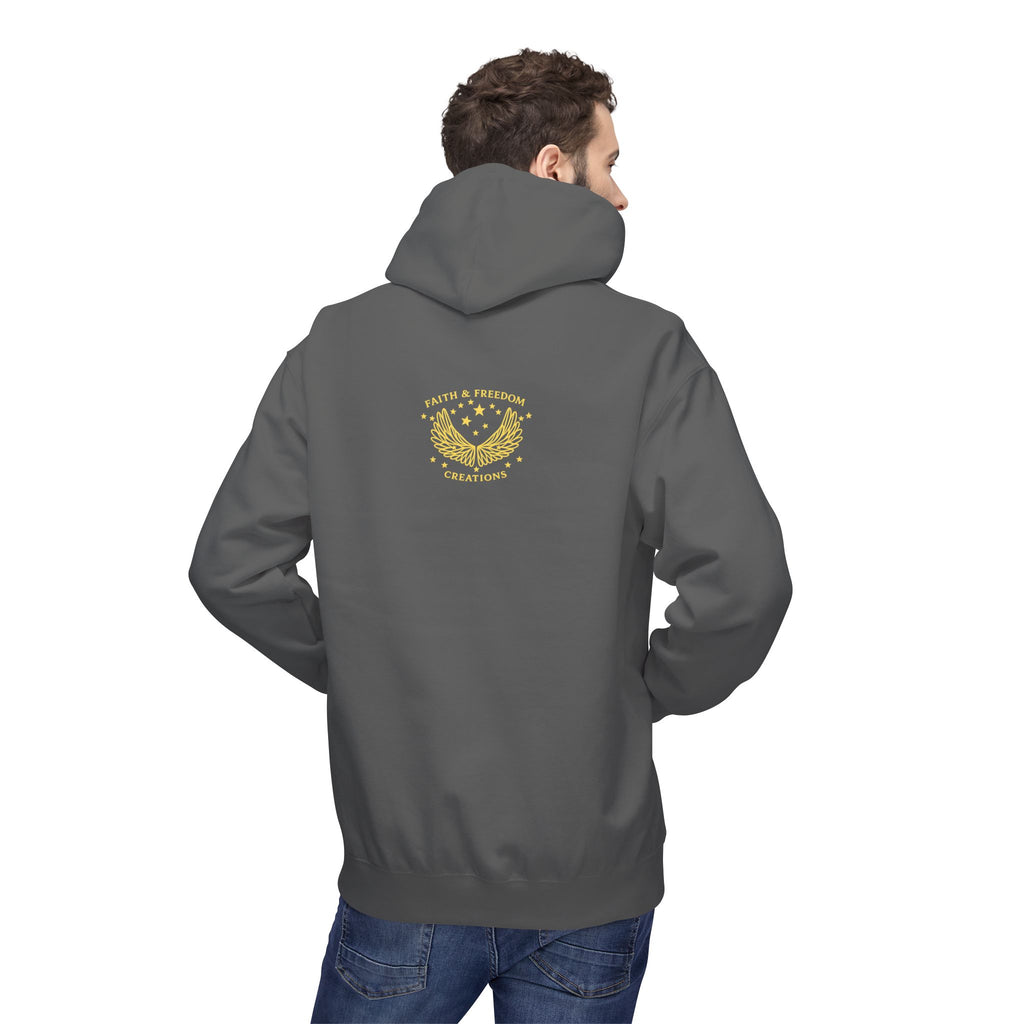 The Nations Rage – Hoodie | “But God Laughs” Scripture Pullover